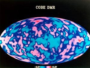 Mapa de microondas de todo el cielo, c1990s