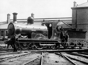 Locomotora 2-4-0 Rob Roy del Ferrocarril Midlands y Great Western de Irlanda, 1873 de Unbekannt