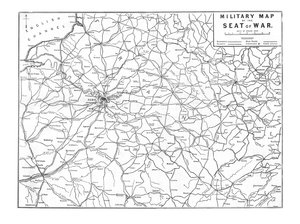 Mapa militar del teatro de guerra, 1870