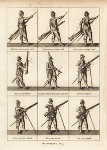 Ejercicios militares de mosqueteros