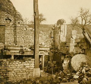 Molino en Les Éparges, norte de Francia, c1914-c1918 de Unbekannt