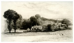 Cabaña de Milton, Chalfont St Giles, Buckinghamshire, 1895 de Unbekannt