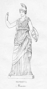 Minerva, c. 1850 de Unbekannt