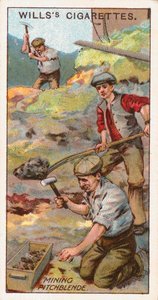 Minería de Pechblenda, Cornualles, Inglaterra, c1916 de Unbekannt