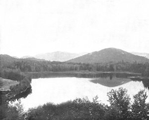 Lago Espejo, Adirondacks, Estado de Nueva York, EE.UU., c1900 de Unbekannt