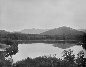 Lago Espejo, Adirondacks, Nueva York, c1897 de Unbekannt