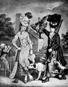 Miss Wicket y Miss Trigger, 1770 de Unbekannt