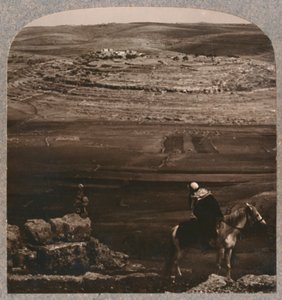 Mizpeh, con la columna de piedras de Jacob, c1900