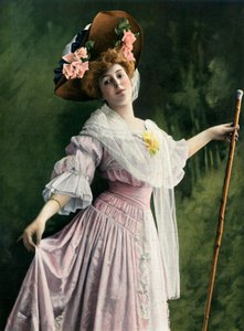 Mlle. Marthe Regnier, rol de Jacqueline. - La Passerelle. - Vaudeville, 1904