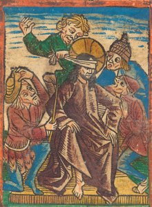 La burla de Cristo, c. 1490 de Unbekannt