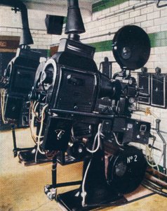 Cabina de operación de cine moderno, 1938 de Unbekannt