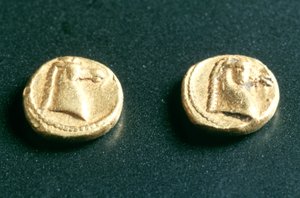 Moneda, Kerkouane, Túnez, siglo III a.C. de Unbekannt