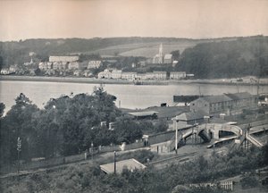 Monkstown - Desde la estación del muelle de Monkstown de Unbekannt