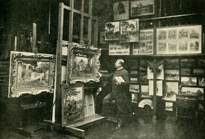 Monsieur Detaille en su estudio, 1900 de Unbekannt