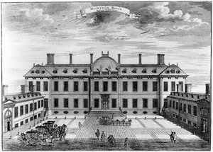 Montagu House, Bloomsbury, siglo XVIII, 1908 de Unbekannt