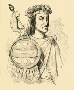 Montezuma, 1519-1520, 1890 de Unbekannt