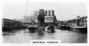Puerto de Montreal, Quebec, Canadá, c1920s