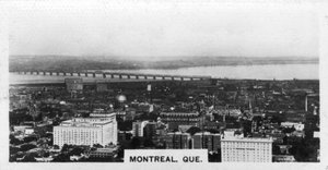 Montreal, Quebec, Canadá, años 1920