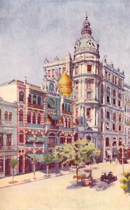 Edificio morisco y oficinas de Messrs. Guinles, Avenida Rio Branco, 1914 de Unbekannt