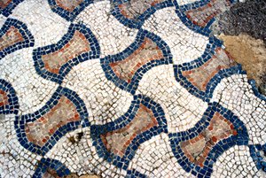 Mosaico de una villa romana, Montreal, Dordoña y Costa Atlántica, Francia de Unbekannt