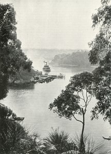 Bahía de Mosmans, desde el Embarcadero de Cremorne, c. 1900 de Unbekannt