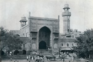 Mezquita de Wazir Khan, Lahore, c1942 de Unbekannt