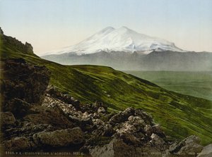 Montaña cerca de Kislovodsk, Rusia, c1895 de Unbekannt