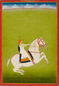 Rajput Montado, principios del siglo XIX