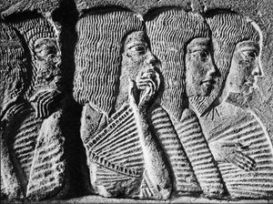 Dolientes en el funeral de un sumo sacerdote memfita, c1350 a.C. 1936