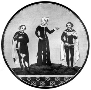 Hábitos de luto, siglo XIV de Unbekannt