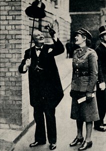 El Sr. Churchill de buen humor, años 1940, 1945 de Unbekannt