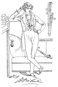El Sr. Disraeli en su juventud, siglo XIX