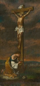 María Magdalena bajo la cruz de Unbekannt