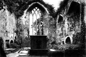 Abadía de Muckross, Killarney, c1882