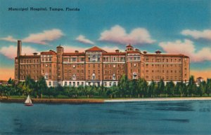 Hospital Municipal, Tampa, Florida, c1940s de Unbekannt