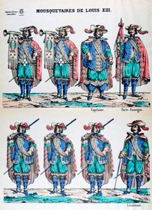 Mosqueteros de Luis XIII de Unbekannt
