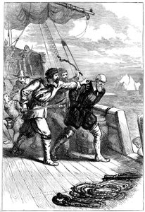 Motín en el barco de Henry Hudson, 1611 c1880 de Unbekannt