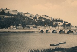Namur Citadelle et Pont de Jambes, c. 1900 de Unbekannt