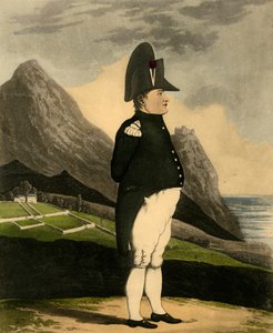 Napoleón Bonaparte, 1816 de Unbekannt
