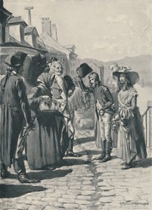 Napoleón en su camino a Córcega con su hermana Elisa, 1894, 1896