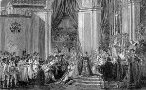 Napoleón corona a la emperatriz Josefina, Notre Dame, París, 2 de diciembre de 1804 1882-1884