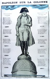 Napoleón en la columna, siglo XIX
