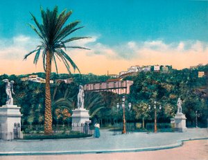 Nápoles - Entrada Villa Comunale, c. 1900 de Unbekannt