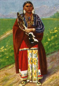 Mujer nativa americana, c. 1928 de Unbekannt