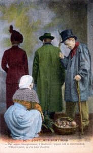 Traje Nativo de Sarthe, c1900