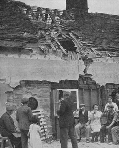 Los nazis intensifican los bombardeos sobre Gran Bretaña, 1940 de Unbekannt