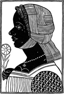 Mujer Negra, finales del siglo XV de Unbekannt