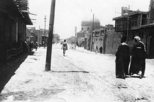 Calle Nueva, Bagdad, Mesopotamia, Primera Guerra Mundial, 1918 de Unbekannt
