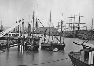 Newhaven - En el puerto, 1895