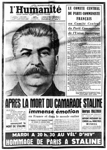 Noticias de la muerte de Stalin, 7 de marzo de 1953